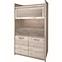 Vitrine Axer 97cm Kastanie Nairobi/Onyx,2