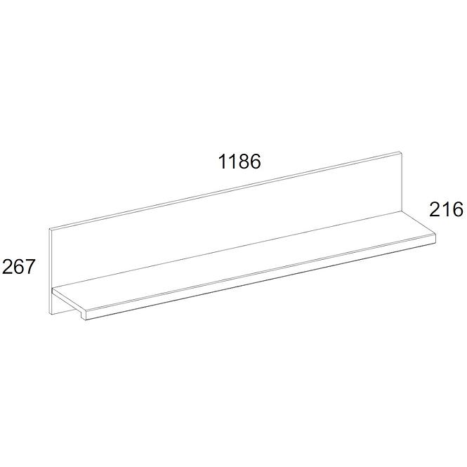 Regal Axer 120cm Kastanie Nairobi/Onyx,3