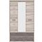 Schrank Axer 130cm Kastanie Nairobi/Onyx
