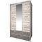 Schrank Axer 130cm Kastanie Nairobi/Onyx,2