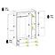 Schrank Axer 130cm Kastanie Nairobi/Onyx,5