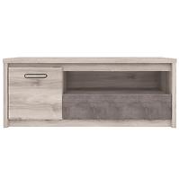 Tv Tisch Axer 130cm Kastanie Nairobi/Onyx