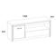 Tv Tisch Axer 130cm Kastanie Nairobi/Onyx,4