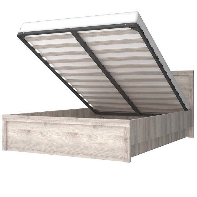 Bett Axer 160cm Kastanie Nairobi/Onyx