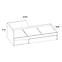 Bett Axer 90cm Kastanie Nairobi/Onyx,3