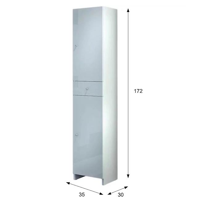 Hochschrank Venus c170 weiß