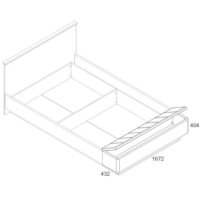 Box 160cm Jagger Eiche Monastery