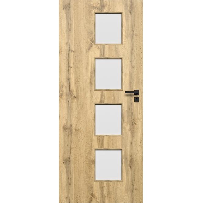 Innentür Kwadro 4*4 80L Eiche Wotan