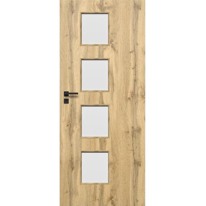 Innentür Kwadro 4*4 60R Eiche Wotan