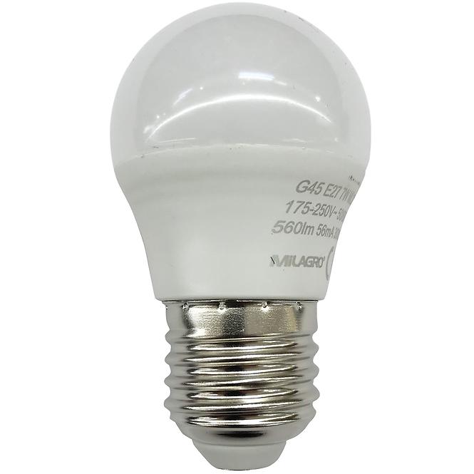 Glühbirne LED GLOB 7W E27 3000K 398 MILAGRO