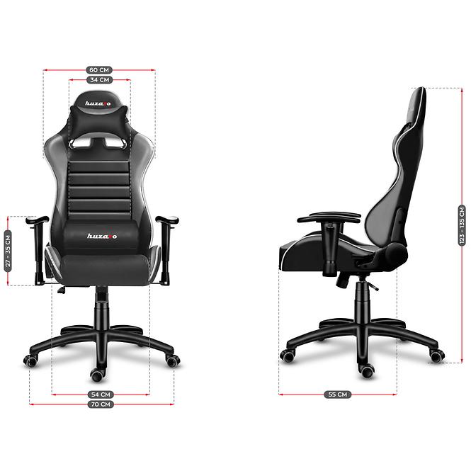 Spielerstuhl Hz-Force 6.0 Grau