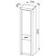 Schrank Castel 55cm Eiche Sonoma/ Sonoma Trüffel,2