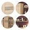 Schrank Castel 55cm Eiche Sonoma/ Sonoma Trüffel,4