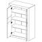 Kommode Castel 92cm Eiche Sonoma/ Sonoma Trüffel,3