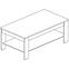 Couchtisch Castel 115cm Eiche Sonoma/ Sonoma Trüffel,3