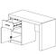 Schreibtisch Castel 120cm Eiche Sonoma/ Sonoma Trüffel,3