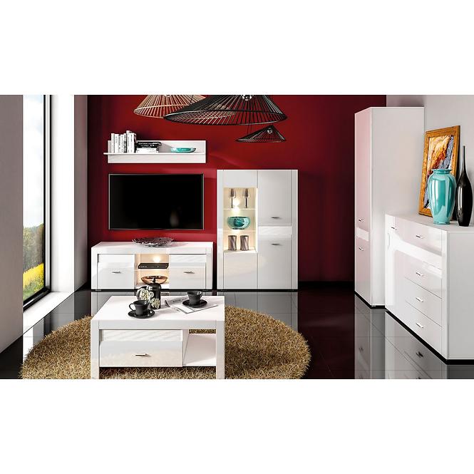 Couchtisch Arko 92cm Weiß
