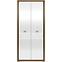 Schrank Dallas 92cm Walnuss / Weiß Glänzend/ Weiß,3