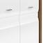 Schrank Dallas 92cm Walnuss / Weiß Glänzend/ Weiß,7