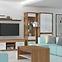 Schrank Dallas 60cm Walnuss / Weiß Glänzend/ Weiß,13