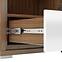 Schrank Dallas 60cm Walnuss / Weiß Glänzend/ Walnuss,4