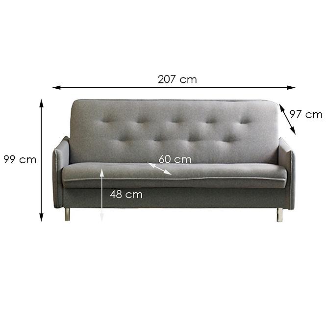 Sofa Loretto Lars 92 BE