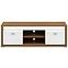 Tv Tisch Dallas 165cm Walnuss / Weiß Glänzend/ Walnuss,3