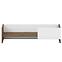 Regal Dallas 92cm Walnuss / Weiß Glänzend/ Weiß,3