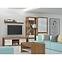 Tisch Dallas 101x89+80 Walnuss / Weiß Glänzend/ Walnuss,10