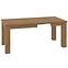 Tisch Dallas 101x89+80 Walnuss / Weiß Glänzend/ Walnuss,3