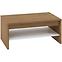 Couchtisch Dallas 109cm Walnuss / Weiß Glänzend/ Walnuss