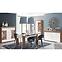 Couchtisch Dallas 109cm Walnuss / Weiß Glänzend/ Walnuss,9