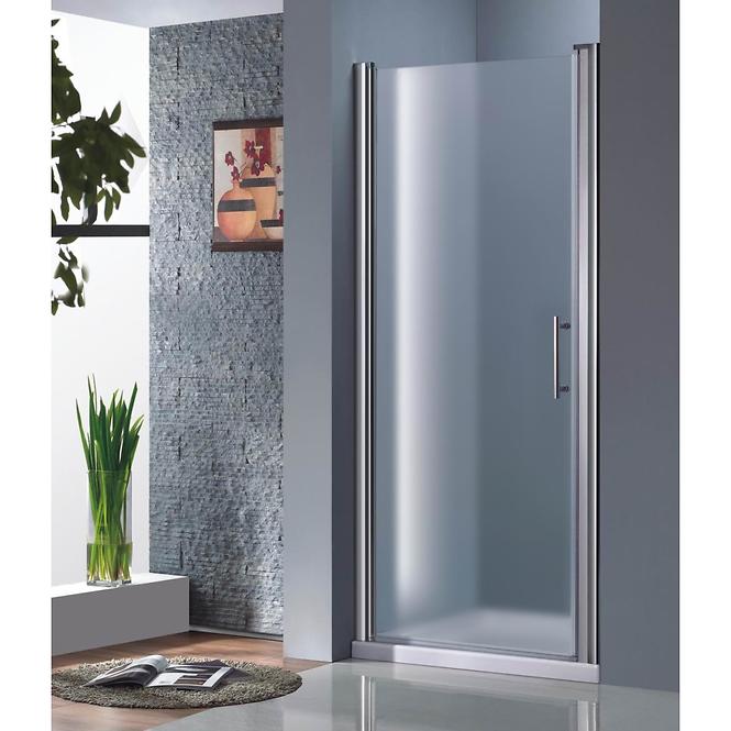 Duschtür Samos 95x190 klares Glas-Chrom