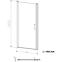 Duschtür Samos 95x190 klares Glas-Chrom,4