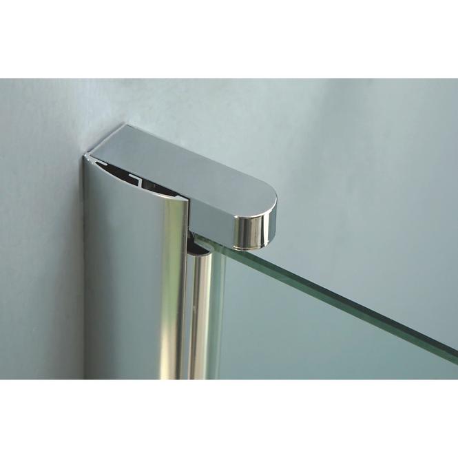 Duschtür Samos 95x190 klares Glas-Chrom