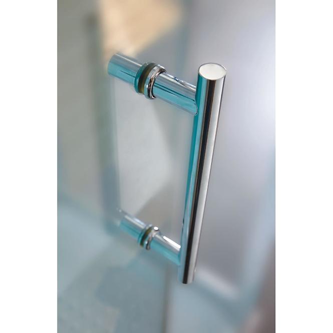 Duschtür Samos 95x190 klares Glas-Chrom