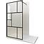 Mauer WALK-IN NOTTE 100X195 schwarz,4