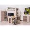 Schrank Olivia 96cm Creme / Eiche Ancona,12