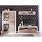 Schrank Olivia 96cm Creme / Eiche Ancona,13