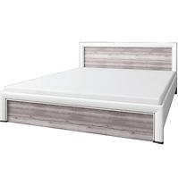 Bett Olivia 160cm Creme / Eiche Ancona