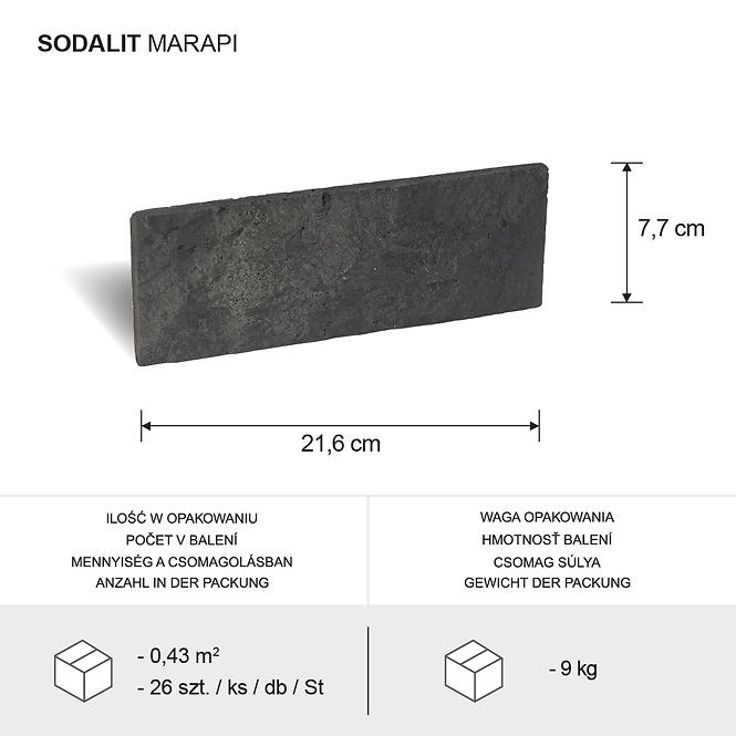 Stein Sodalit Grafit Pack.=0,43 m2