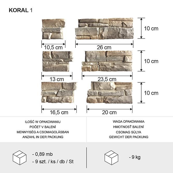 Stein Koral Roh Pack.=0,89 mb