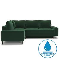 Ecksofa Havana L Monolith 37 grün