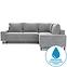 Ecksofa Havana P Monolith 85 silber