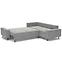 Ecksofa Havana P Monolith 85 silber,5