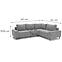 Ecksofa Havana P Monolith 85 silber,6