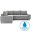 Ecksofa Havana L Monolith 85 silber