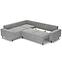 Ecksofa Havana L Monolith 85 silber,3
