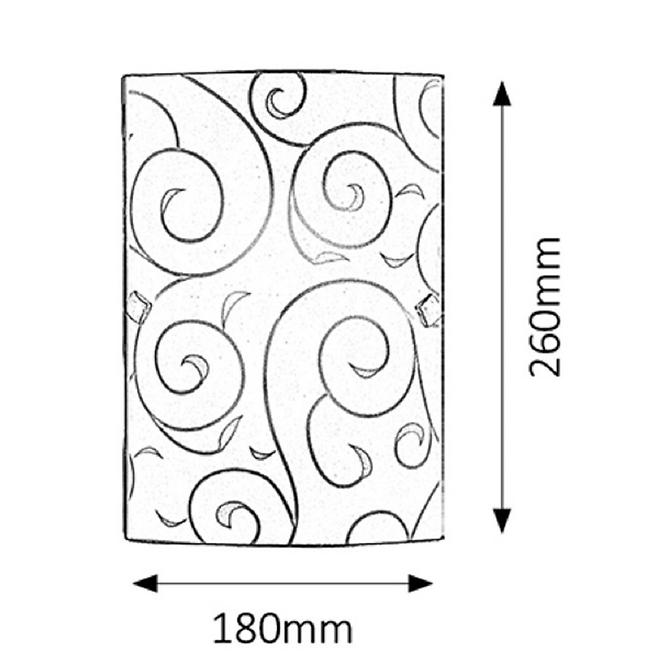 Lampe HARMONY 3850 180X260 K,3