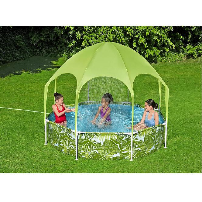 Aufstellpool-Set „Splash-in-Shade“, rund 56432 UV Careful™